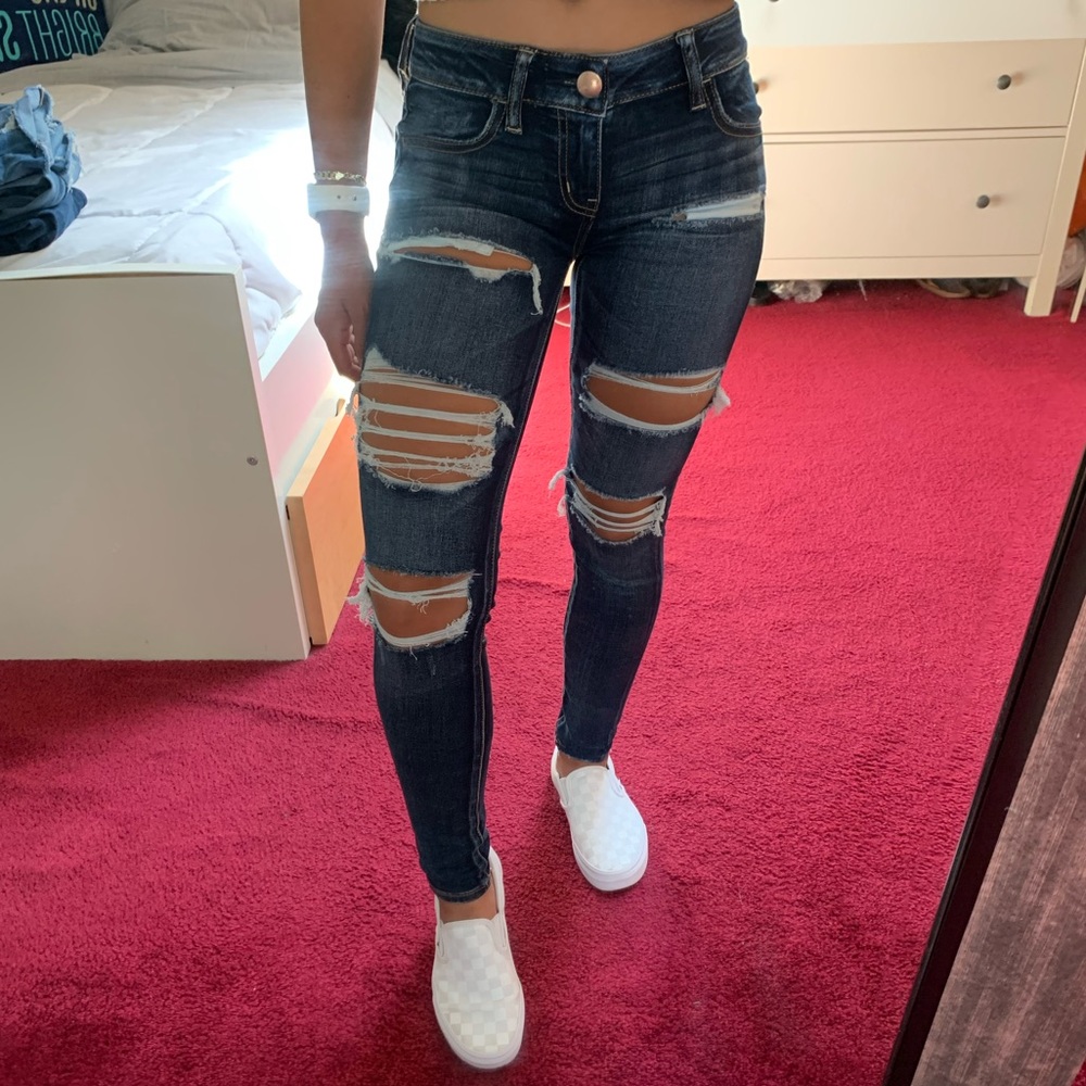 American Eagle Ripped Jeans